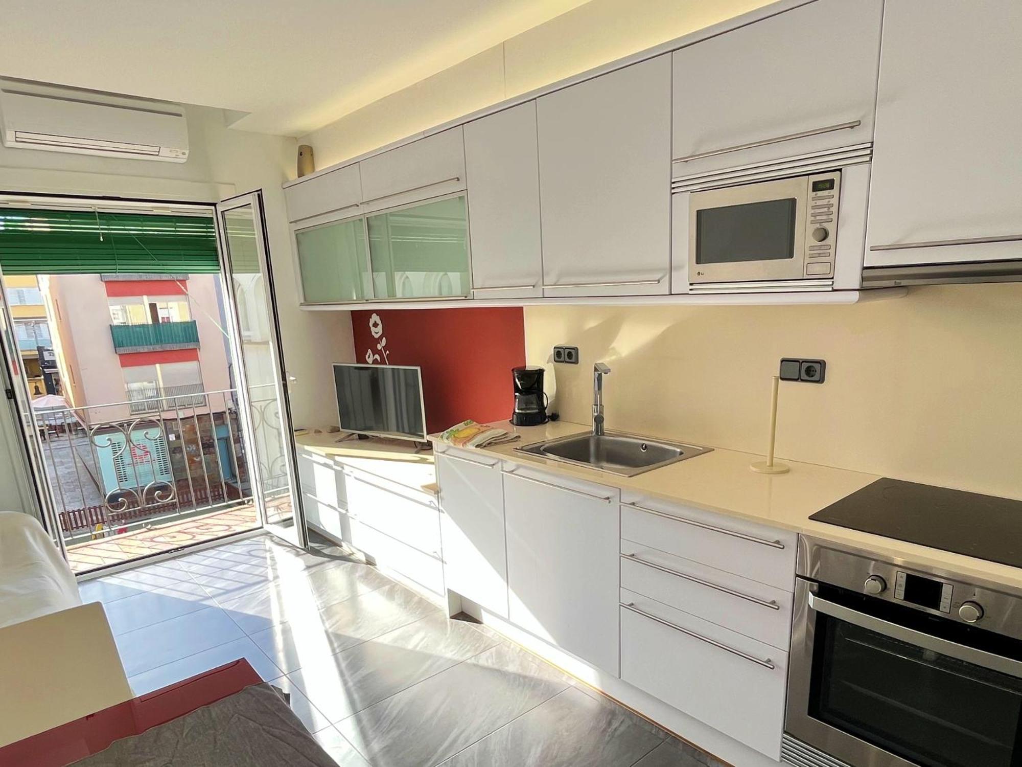 Apartamento Cerca De La Playa Бланес Екстер'єр фото